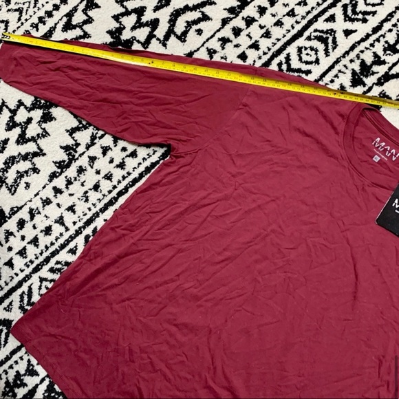 Oversized Long Sleeve Crew Neck Shirt Set - Picture 14 of 14